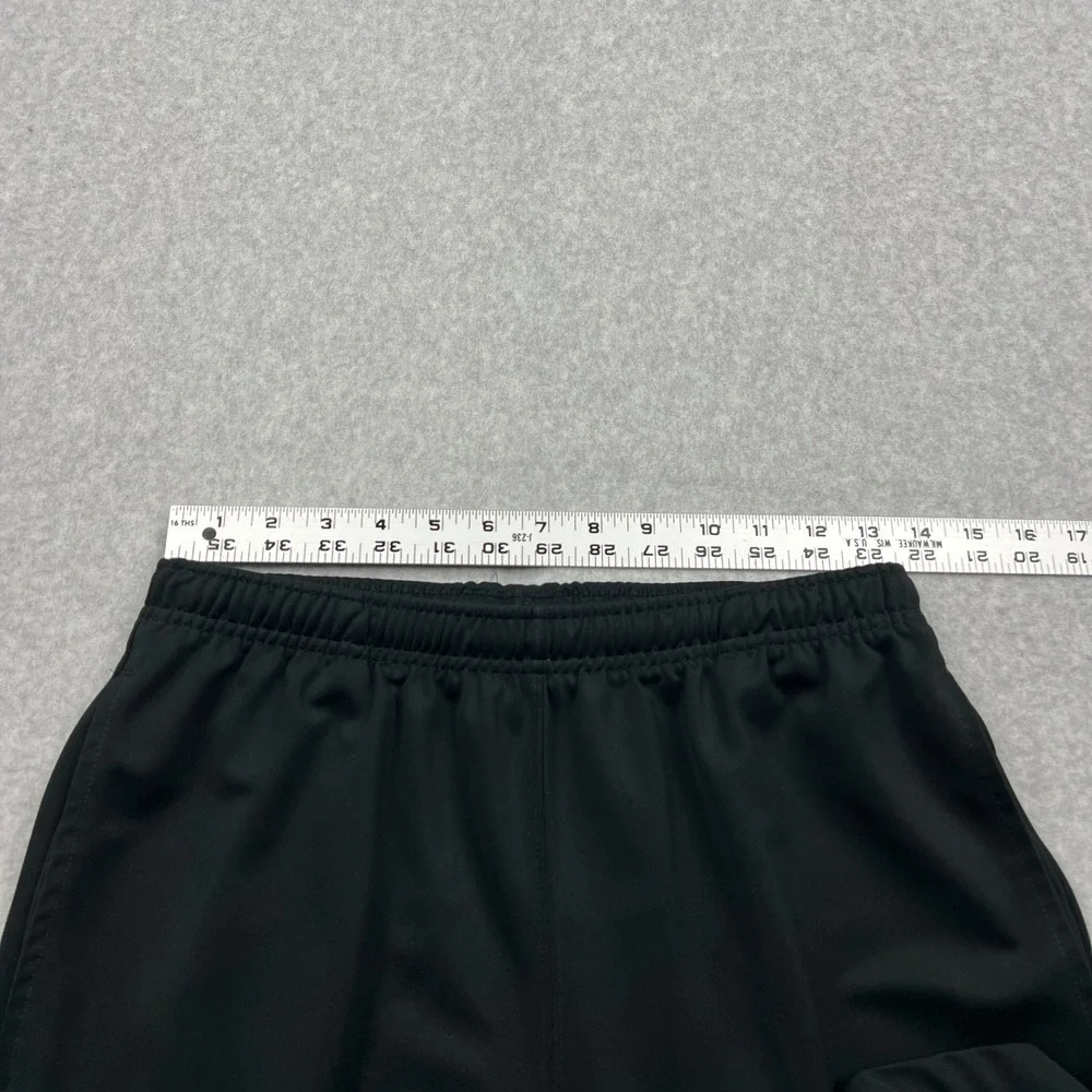 Nike‎ Track Pants Men's Medium Black Warm Up Lined Ankle Zip Gym Training Retro